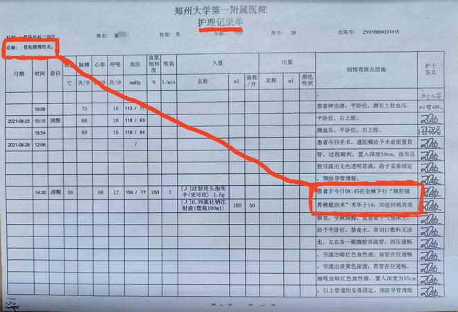 生竟按胃癌晚期切除全胃事发郑州详情曝出j9九游会真人第一品牌老汉患慢性胃炎医(图5)
